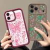 Shockproof Phone Case For iPhone 17 Pro Max Case iPhone 16 15 14 13 Pro Max 11 17e 16e Colorful Butterfly Print Soft Silicone Bumper Cover