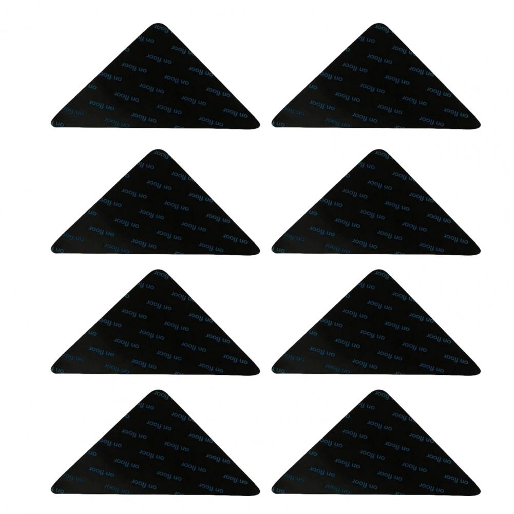 Easy-install Rug Sticker Anti-slip Carpet Sticker 8 Pcs Anti-slip Rug Gripper Pads Double-sided Carpet Tape for Hardwood