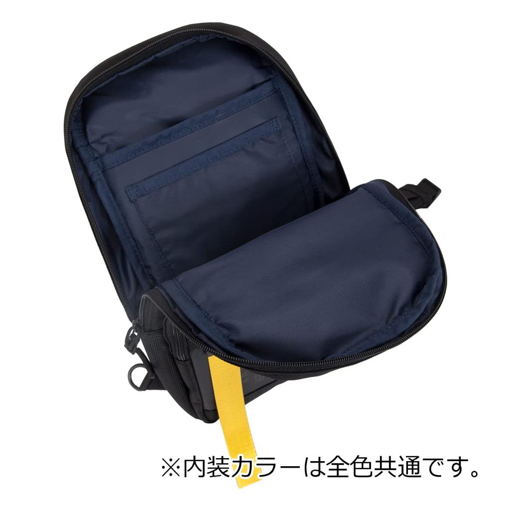 large black [AVIREX] One-shoulder bag, size, AVX601,
