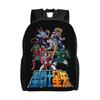 Knights of the Zodiac Backpack Ita Bag Mochila Portable Campus Sturdy Shoulder Rucksack