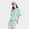 Li Ning CF Breathable Solid Color Round Neck Casual Loose Short Sleeve T-Shirt Women T-Shirts ATSV638-2