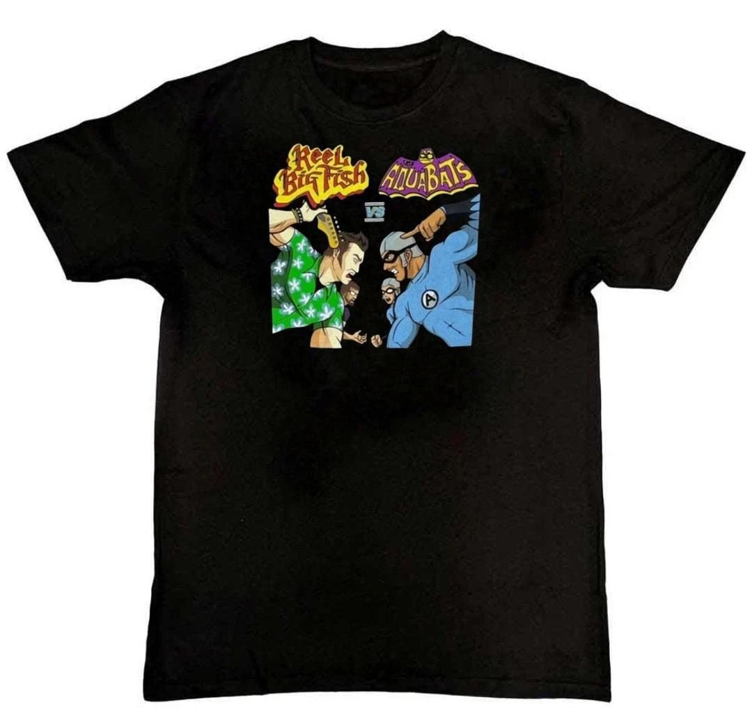 Reel Big Fish Band The Aquabats Graphic Print Unisex T-Shirt S M L XL 2 3 4 XL S