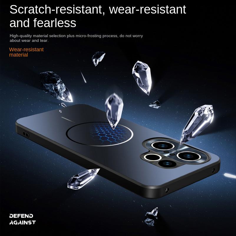 For VIVO X200 FE Metal Lens Protection Wireless Charging Case For VIVO S30 Pro Mini Matte PC Acrylic Hard Shockproof Cover
