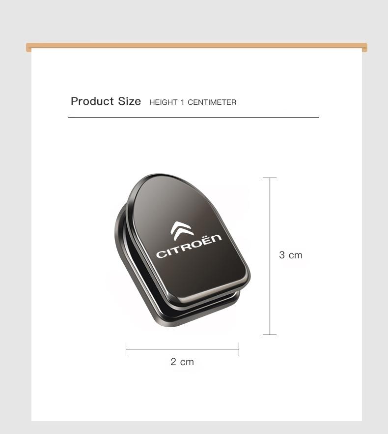 TCJH7 Metal Hooks Car Interior Storage Organizer Hook For Citroen C3 C5 AIRCROSS C5X C4 Cactus e-C4 X e-C3 Berlingo C-Elysee C1 C6 C2