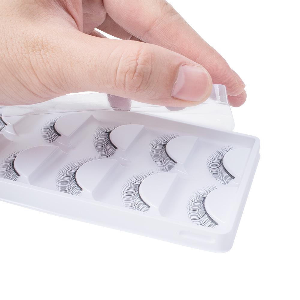 Beginner Tattoo Makeup Artist Eyelash Practice Set - 5 Pairs of Easy-to-Use Training False Eyelashes
