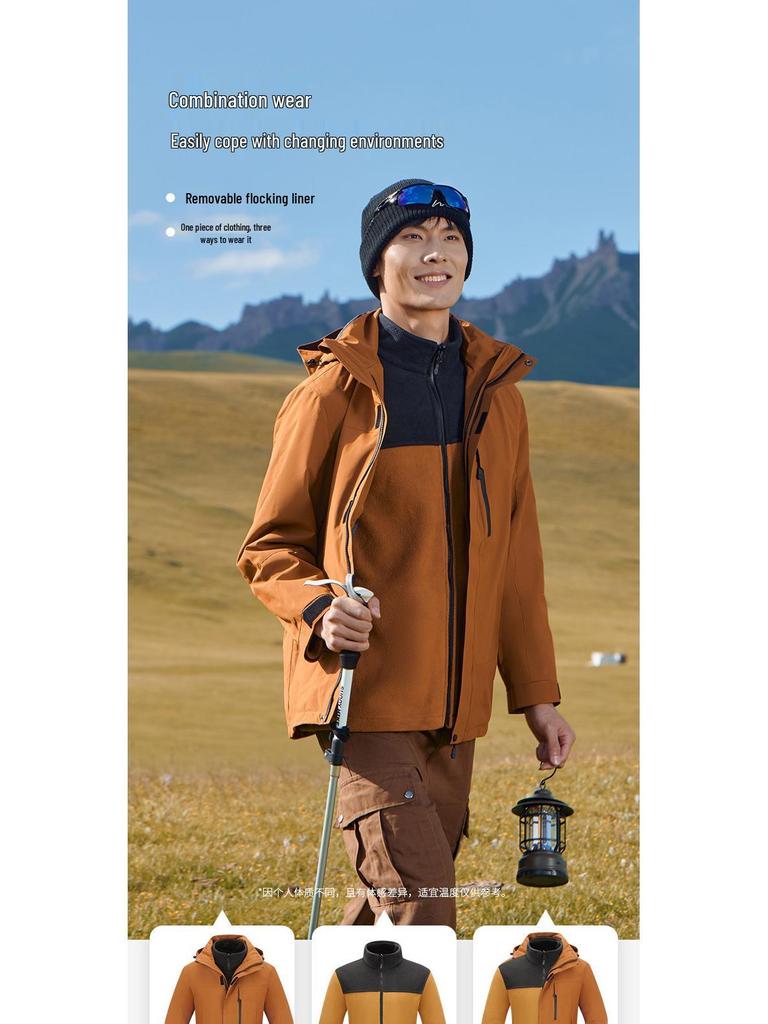 Men's Custom Logo Camouflage Workwear Jacket - Autumn/Winter