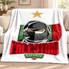 Club Deportivo Palestino blanket Flannel Blanket Soft Cozy Plush Throw for Sofa Bed Lightweight Home Decoration Outdoor camping