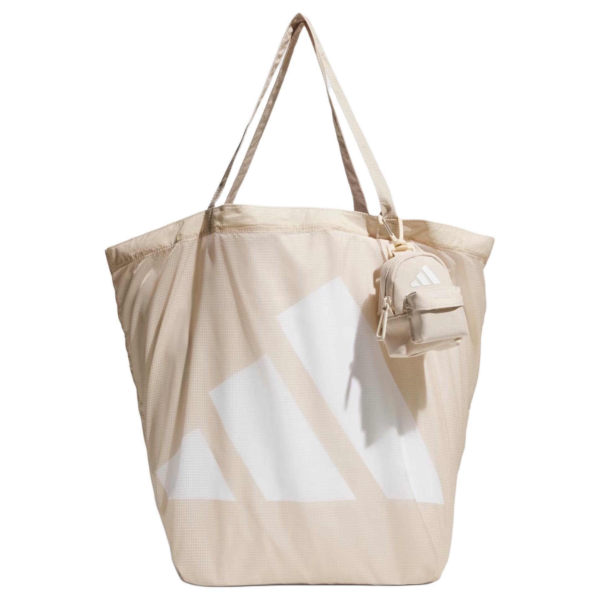 

Adidas Lifestyle Packable 19.4L Logo Polyester Tote Shoulder Bag Unisex Bags Light-Pink KE7465 Light Pink