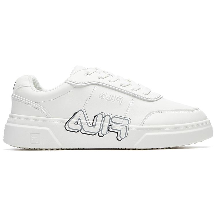 New FILA Game Point Platform Sneakers White F12M031303FSW