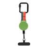 Retractable Keychain with Carabiner Clip, Portable Thick Woven Strap for Outdoor Use