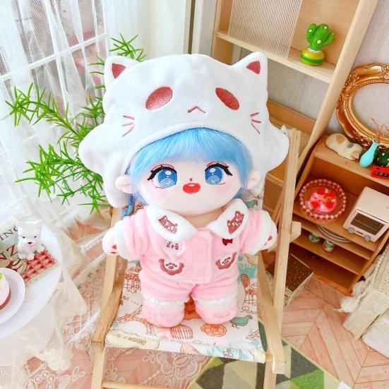 

20см Изысканный идол Кукла Незаконченная Мода Мягкая игрушка Девочка Гуманоид Хлопок
