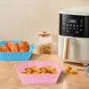 Air Fryer Silicone Liners Pot Basket Cooking Gadgets Baking Tray Non-stick Pizza Pan Oven Kitchen Accessories Reusable TMZ