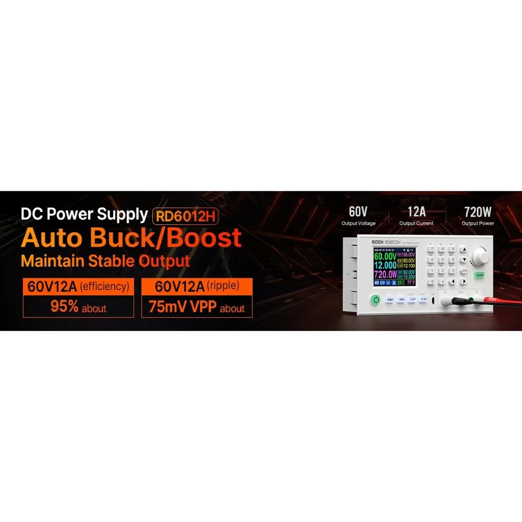 RD RD6018 RD6018W 60V 18A USB WiFi DC DC adjustable Step Down voltage bench Power Supply Buck converter & 1200W AC DC PSU