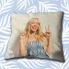 FFreya Skye Singer Pillow Case Short Plush Sofa Decorative Gift Home Doublesided Printing Cushio