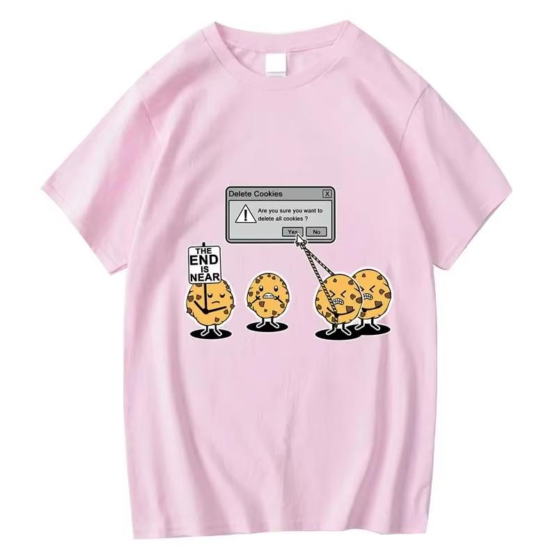 2026 New Cool Summer Unisex High Quality Tshirt Cotton Blend Funny Design Print Casual Loose Cool Tshirt Tee For Me