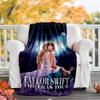 TS Fan Flannel Blanket Soft All-Season Throw, Design for Camping, Car Travel, Hiking Sofa, Bed, Office Perfect Gift for Parties