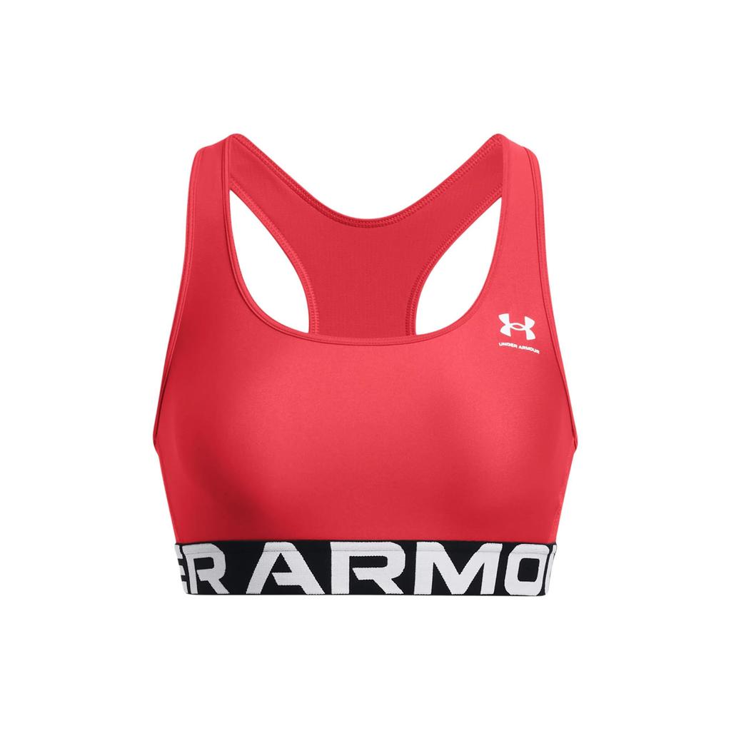 Under Armour HeatGear® Armor Letter Logo Print Quick-Dry Sports Underwear Women Underwear Orange-Red 1383544-814