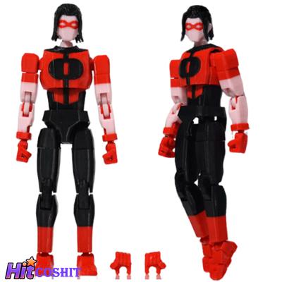 Figurină de Acțiune Imprimată 3D Oliver Grayson Omni-Man Invincible Dummy13 T13 Articulații Multiple Mobile Mutabilă Figurină de Acțiune Jucării Cadouri de Halloween