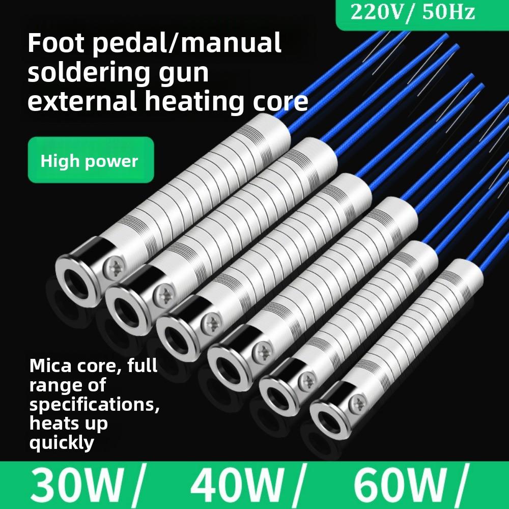1/2/5pcs 220V 30W40W60W Electric Soldering Iron Core 3 Sizes Spare Part Equipment New Welding Tool