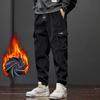 Autumn and Winter Corduroy Casual Overalls Men's Loose-fitting Harlan Sports Trousers