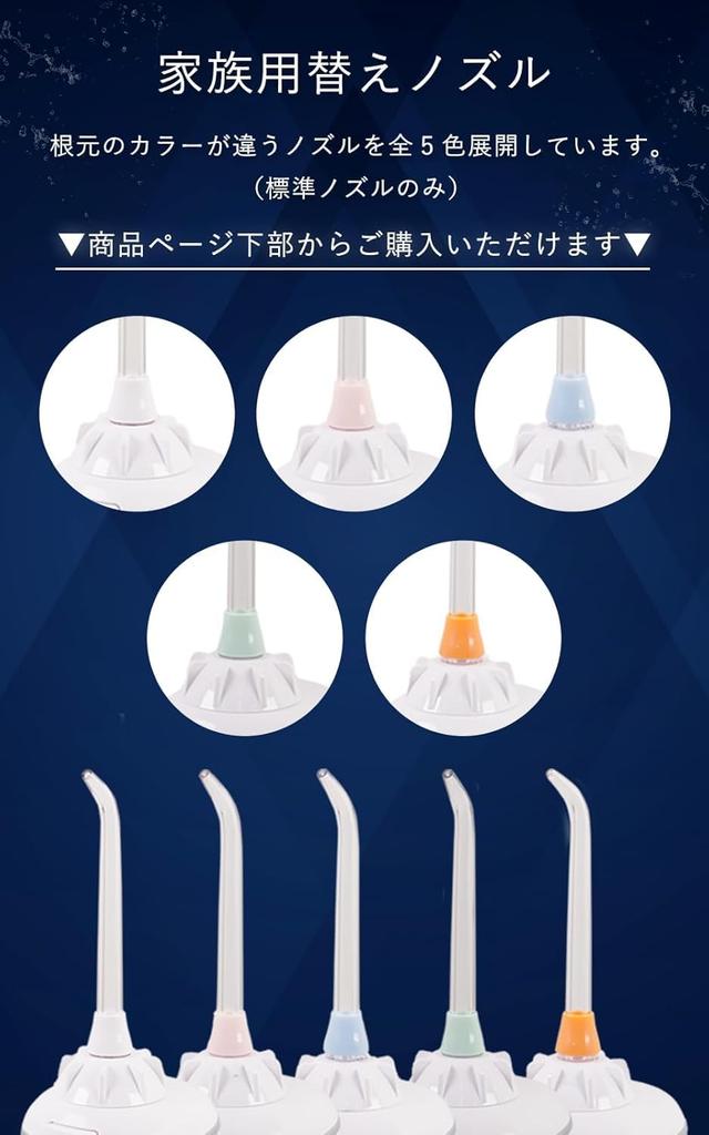 SHIROE Jet Oral Irrigator mit 5 Wasserdruck 350ml und 3 Ersatz-USB IPX7 Interdental- und Jet-Reinigungseinheit Düsen Grün Spülung, Stufen, Tank,