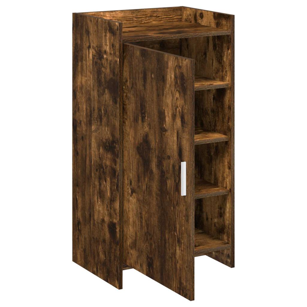 Shoe Cabinet Smoked Oak 48 x 36 x 92 cm Particleboard