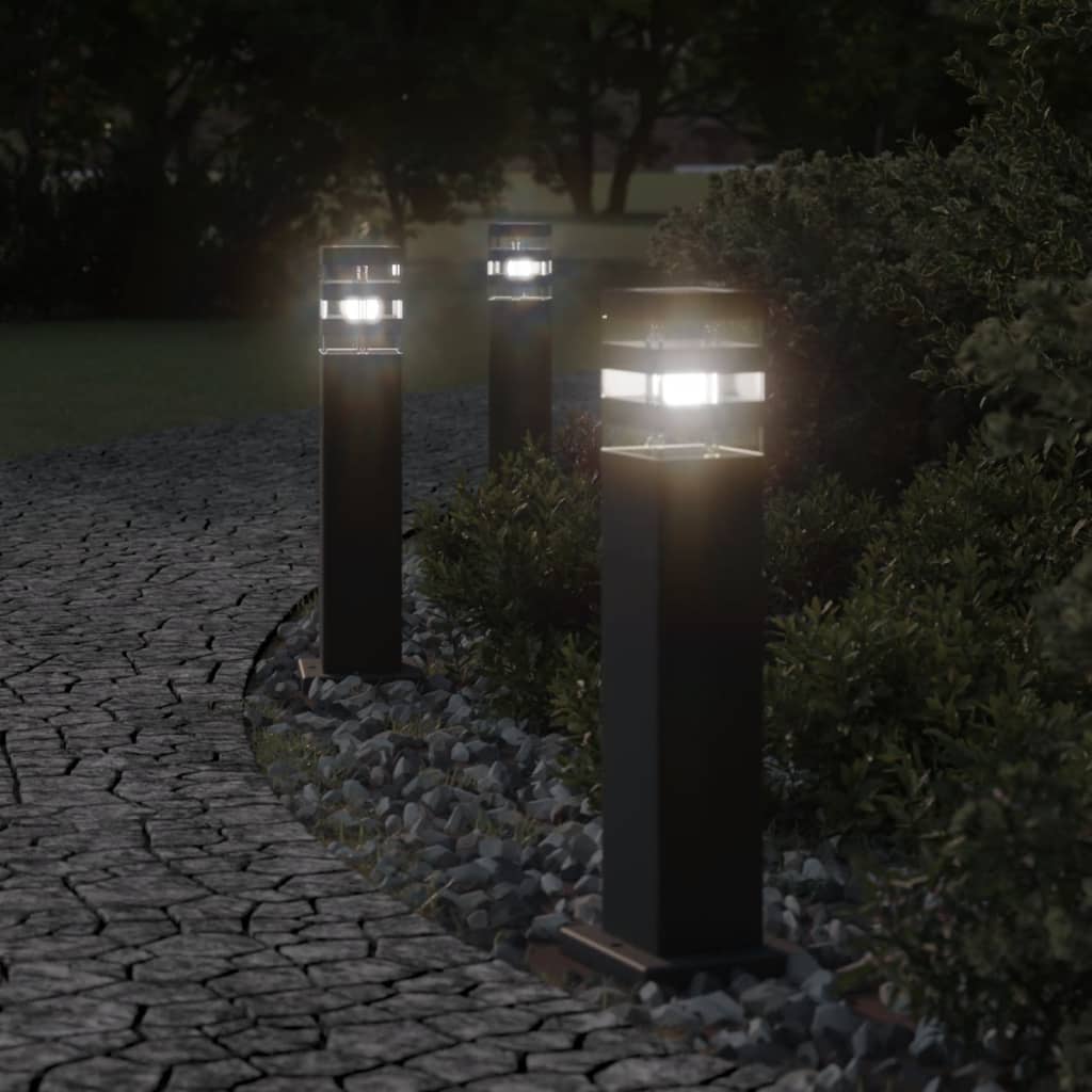 Path Light Black 50 cm Aluminium