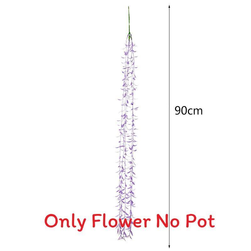 Green Babylonica Salix Plant For Home Event Decoration And Props Photography