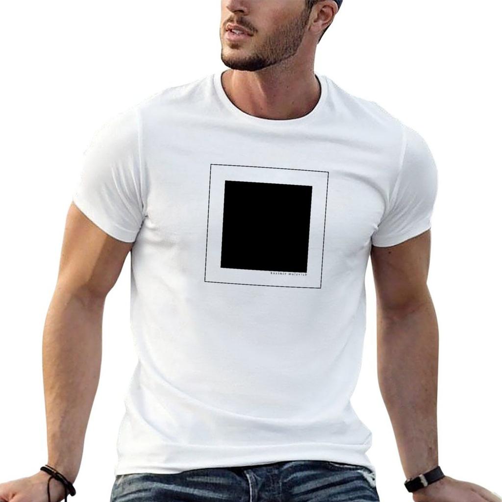 black square kazimir malevich TShirt Labor Work Casual TShirt
