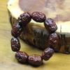 Handcrafted Thunderstruck Jujube Wood Prayer Bead Bracelet for Men and Women