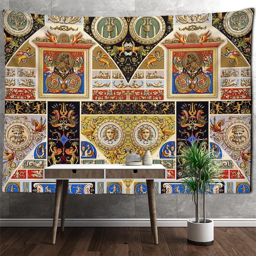 Model Mandala Agățătoare de Perete Hippie Tapiserie Psihedelic Mister Mural Tapiserie Living Dormitor Artă Decor Acasă