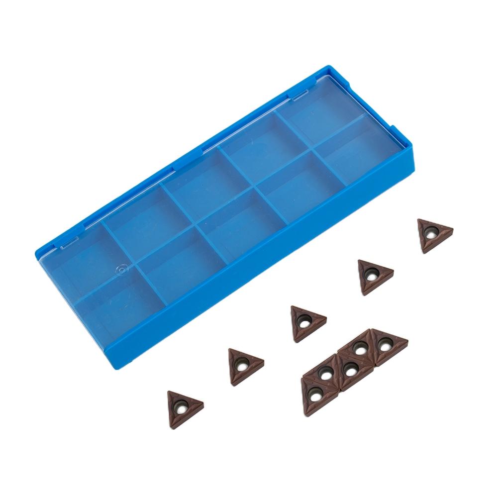 Carbide Inserts Triangular Turning 10pcs CNC Cutter