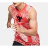 Under Armour Project Rock Aloha Camo Tanktop Herren Tops Rot 1351590-608