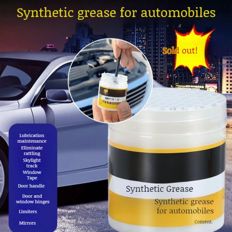 High-quality Synthetic Grease for Car Care Auto Grease Car Sunroof Track  White Synthetic Grease Lubricating Oil Door Abnormal – buy the best  products in the Ayzeze online store