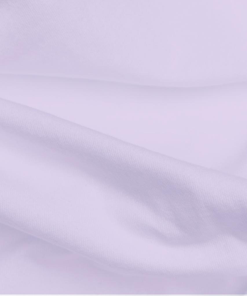 PAGESIISII Star Glory Day Printed Short Sleeve T-Shirt Violet