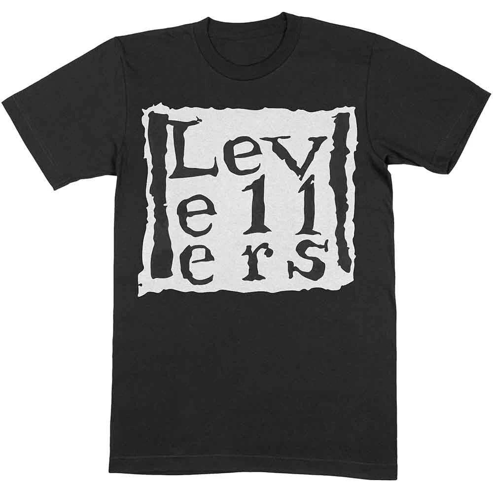Levellers Classic Logo T-Shirt Black New M