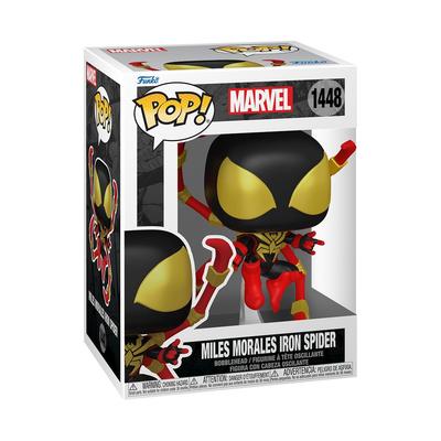 Marvel Miles Morales Iron Spider Figure Funko SP Comics MILES MORALES IRON SPIDER Marvel Funko Spider-Man POP! Spider-Man
