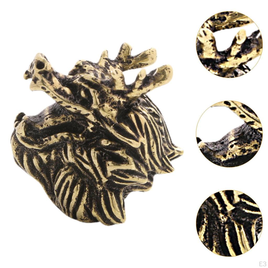 Cabinet Knob Pull Dresser Decorative Dragon Brass Home Furniture Handle for Dressers