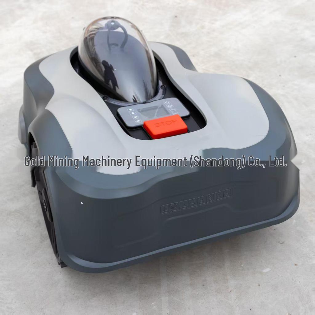 GPS-Enabled Smart Remote Control Robotic Lawn Mower