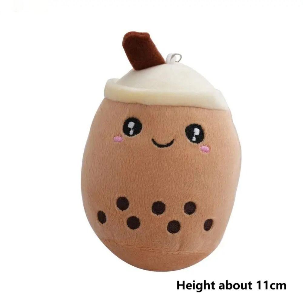 Kreatywna pluszowa zabawka z kreskówek Bubble Tea Cup pluszowy brelok akcesoria dla lalek