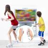 Controle Remoto e Nunchuck 2 em 1 Wii Motion Plus Controle Remoto Gamepad Controle Nunchuck para Nintendo Wii