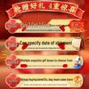 Three Squirrels Luxury Nut Gift Box: Purple Diamond & Orange Red Dragon Design for New Year Festival