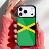 Jamaican Flag Phone Case for iPhone 17 16 15 14 13 Pro Max Back Cover for 12 11 Pro Coque