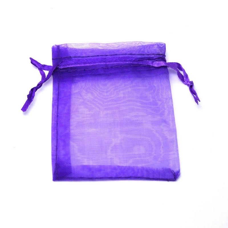 10Pcs Organza Bags Jewelry Candy Gift Pouch Bags Wedding Xmas Favors