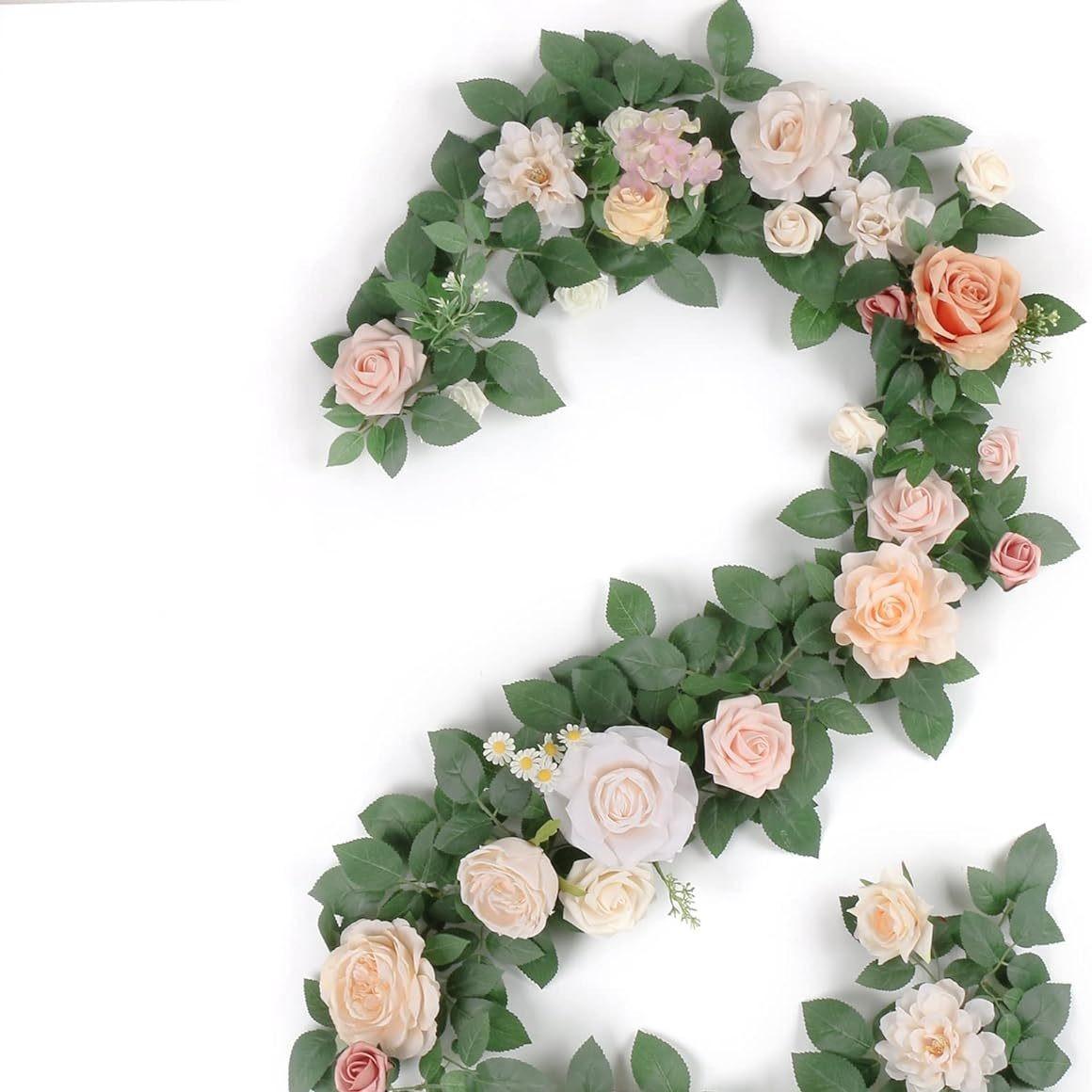 

Свадебный цветок-симуляция Роза Длинная Лоза Западное свадебное украшение Моделирование Роза Длинная Лоза Производство