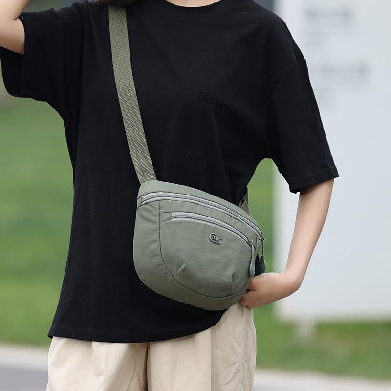 Canvas Tasche Damen Sommer neue Mode Nischendesign Schulter Umhängetasche Satteltasche