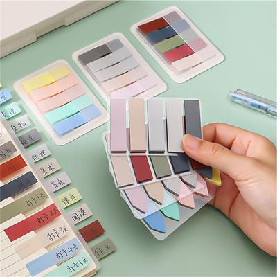 Bookmark Tab Strip Label Office Supplies Paster Sticker Sticky Notes Index Flags Memo Pad