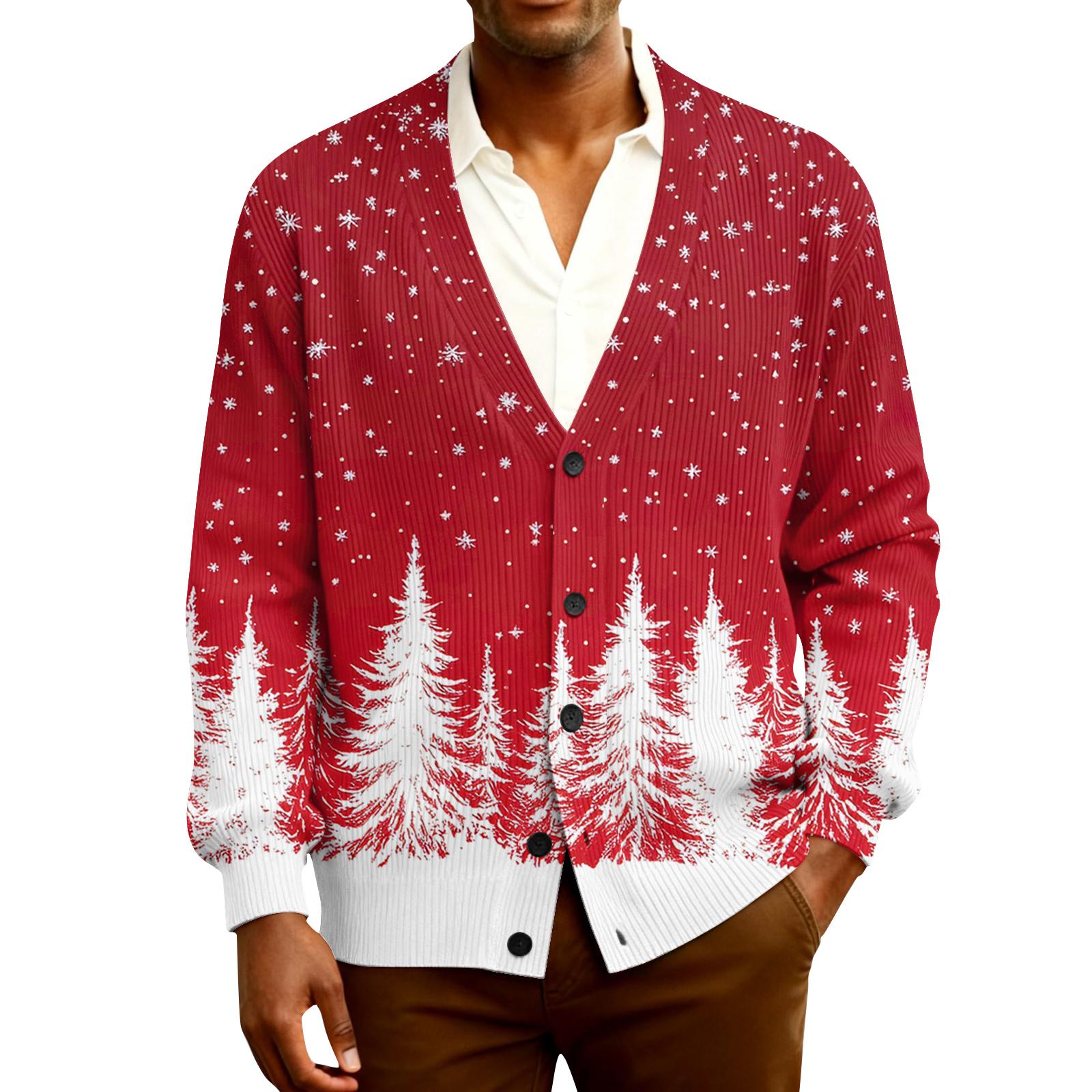 Мужской кардиган с длинным рукавом рубчатой вязки S 2569₽