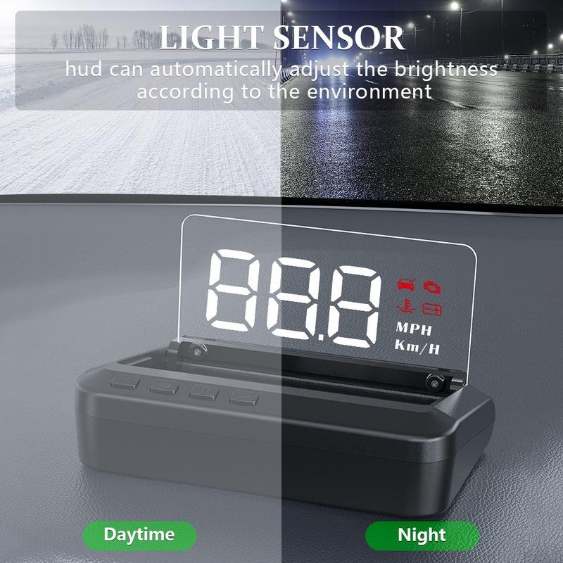 Auto GPS Head-Up Display Car Electronics HUD Projector Display Digital Car Speedometer Accessories for All Cars