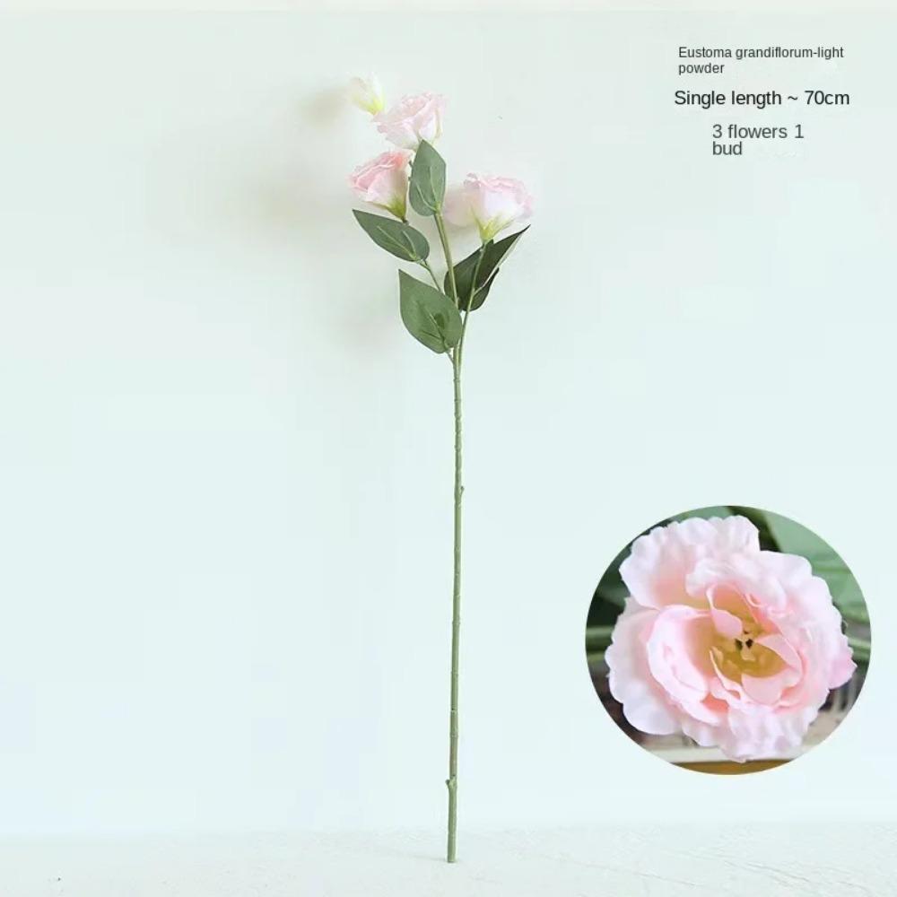 70cm 4 Umělá Eustoma Umělé Květiny Svatba Dekorace Domácí Dekorace Svatební Fotografické Rekvizity